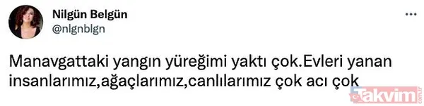 Ünlüler eş zamanlı başlayan orman yangınlarına sessiz kalmadı! Süreyya Yalçın ise öyle bir paylaşım yaptı ki tepkiler peş peşe geldi - 10