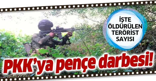 Son dakika haberi: Pençe Harekâtı’nda 43 terörist etkisiz hale getirildi, 74 mağara ve sığınak imha edildi