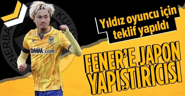 Fenerbahçe’ye Japon yapıştırıcı: Yuma Suzuki için teklif yapıldı