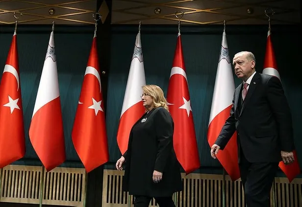 Başkan Erdoğan ve Malta Cumhurbaşkanı'ndan ortak açıklama-4