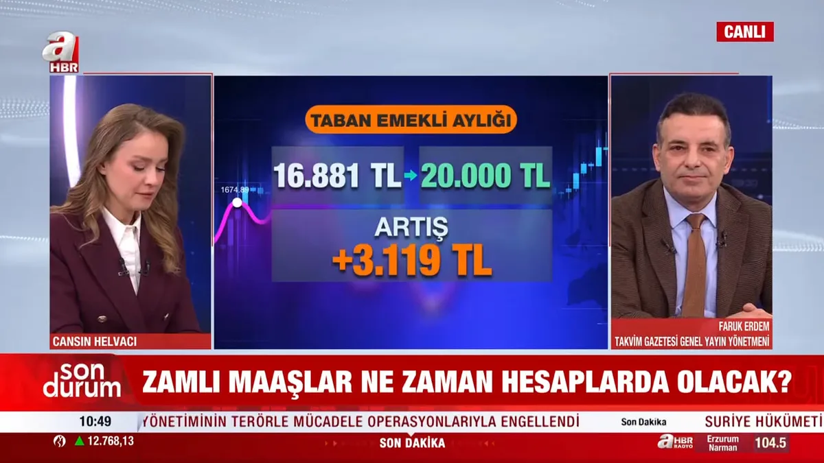 SSK ve Bağ-Kur emeklisine 3.119 TL zam farkı: En düşük maaş için gözler Genel Kurul oylamasında