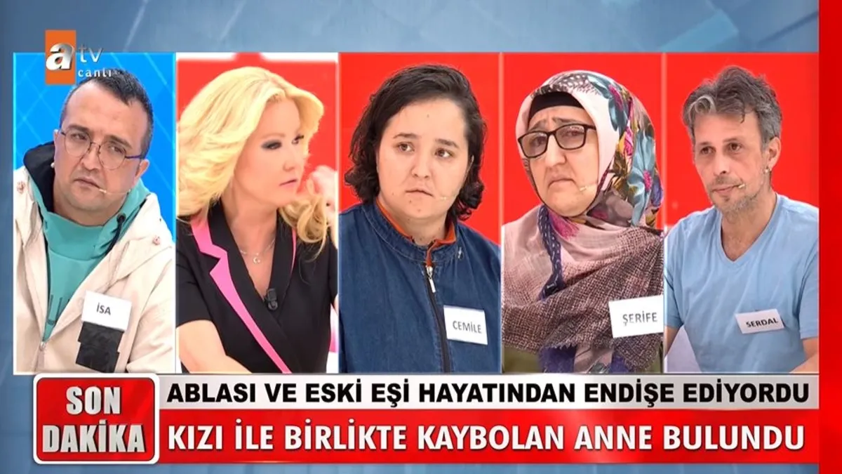 Son dakika gelişmesini duyurdu: Cemile Karadavut ve 9 yaşındaki kızı bulundu! Müge Anlı Bakanlığa seslendi