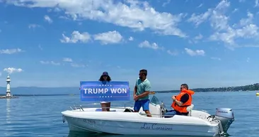 Dünyanın konuştuğu Biden - Putin görüşmesine protesto damga vurdu! Kimliği ise şoke etti!