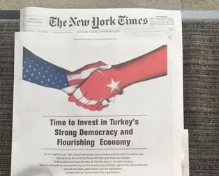Amerikan basınında FETÖ’ye karşı bir ilk!