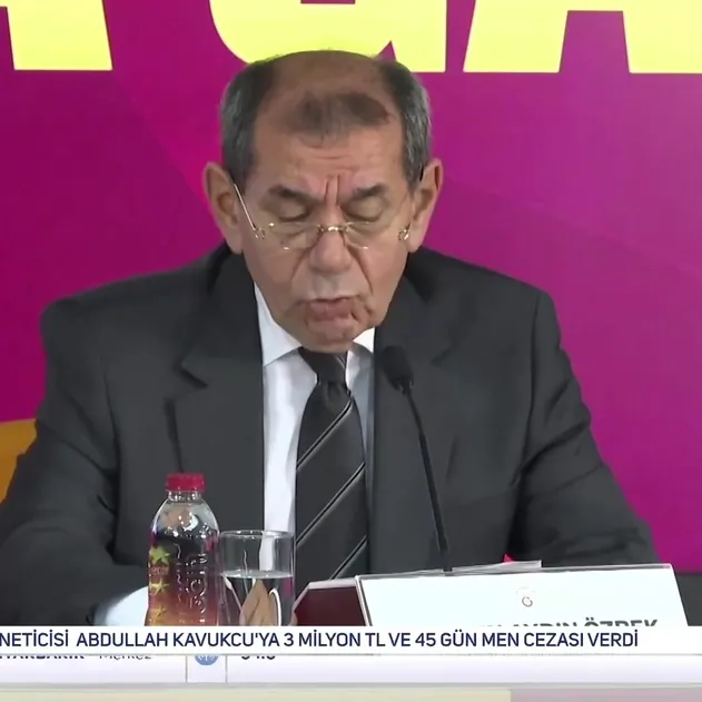 Dursun Özbek’ten TFF’ye yanıt