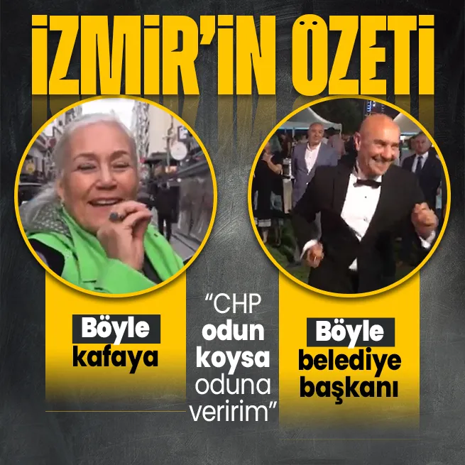 İzmirde alt yapı sorunları neden çözülemiyorun cevabı: CHP odun koysa CHPye oy veririm