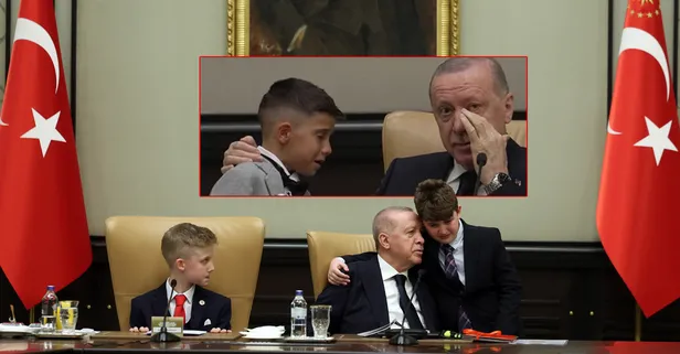 Külliye'de koltuğu çocuklar devraldı! Başkan Erdoğan gözyaşlarını tutamadı | Ayla Hoca unutulmadı