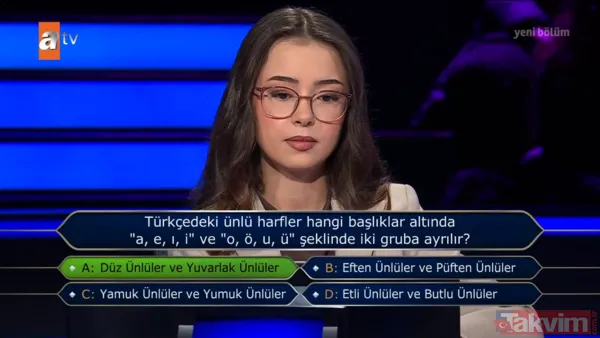 ATV'nin sevilen yarışması Kim Milyoner Olmak İster’de yarışmacı ‘milli bayram’ sorusuyla yarışmaya veda etti - 7