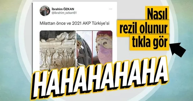 İP’li İbrahim Özkan dalga geçtiği heykelleri CHP’nin diktiğini öğrenince paylaşımını sildi