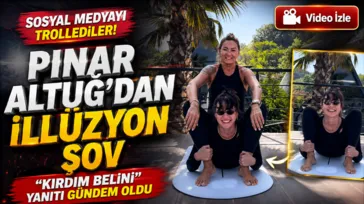 Pınar Altuğ ve Seda Güven'den illüzyon şov