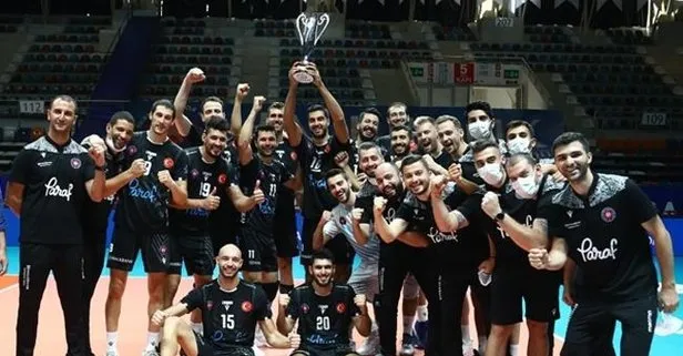 Halkbank, 2020 Erkekler Balkan Kupası’nda şampiyon oldu!