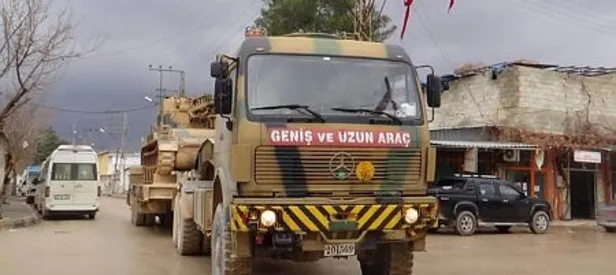 El Bab'a dev sevkiyat! Komandolar yola çıktı