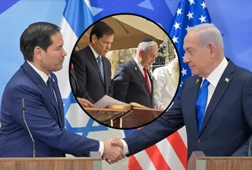 Netanyahu ve Rubio Ağlama Duvarı’nda!