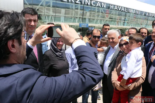 Binali Yıldırım'ı memleketinde yüzlerce hemşehrisi uğurladı! Tokalaşma kuyruğu 1 saat sürdü