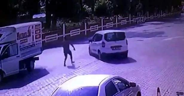 Her şey saniyeler içinde oldu! Yer: Tekirdağ