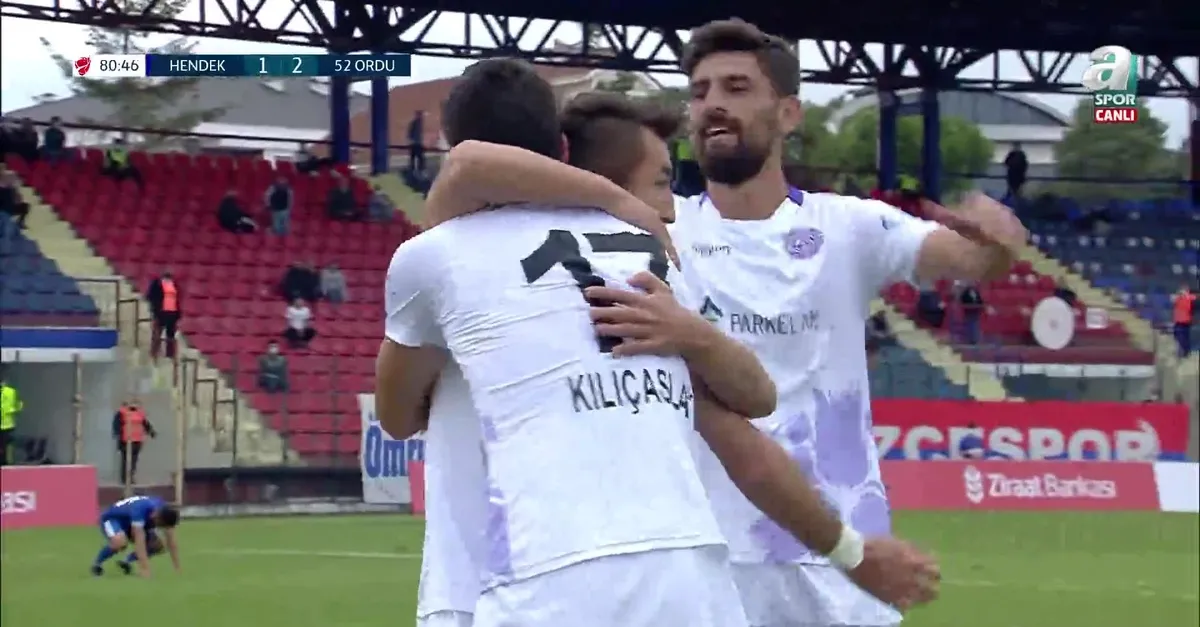GOL | Hendekspor 1-2 52 Orduspor