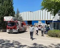 Kocaeli’de fabrika yangını! 10 işçi dumandan etkilendi