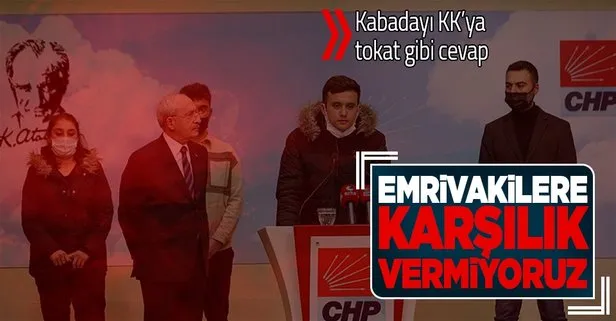 ’Emrivakilere karşılık vermeyiz’