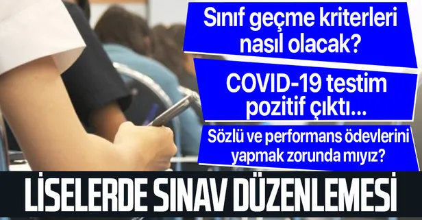 Milli Eğitim Bakanlığı, liselerdeki sınav düzenlemesi hakkında merak edilen soruları yanıtladı