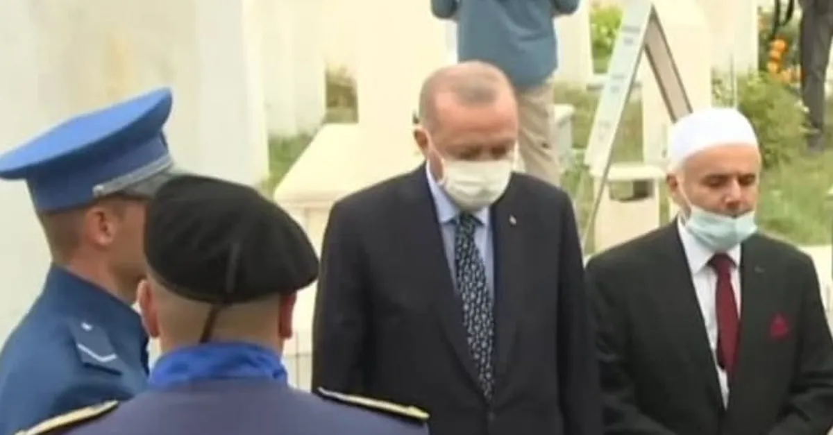 Başkan Erdoğan'dan Saraybosna'da Başçarşı Camii'nin açılışında önemli açıklamalar