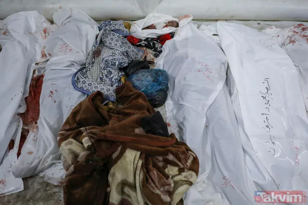 Dikkat!+18 | ABD'den soykırıma kalkan el! İşte işgalci İsrail'in Gazze'de uyguladığı katliamdan vahşet kareleri - 29