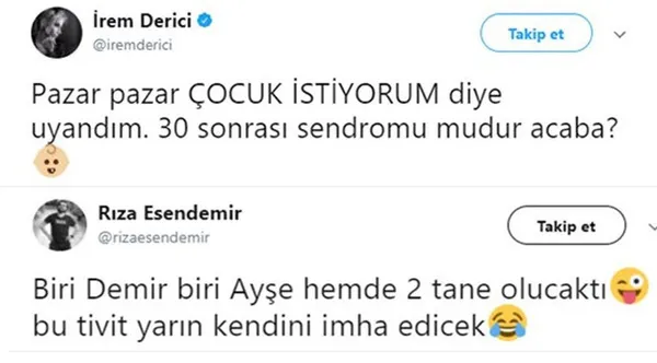 İrem Derici'den 'hamile' paylaşımı-2