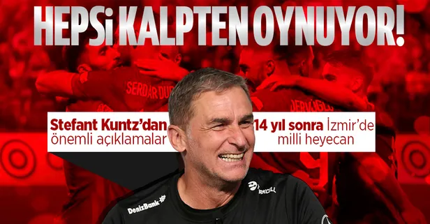 Milli Takım Teknik Direktörü Stefant Kuntz Litvanya maçı öncesi açıklamalarda bulundu