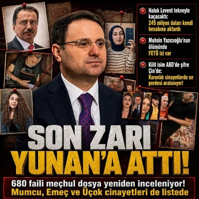 Haluk Levent’in kaçış rotası Yunan adalarıydı! Bakan Gürlek Ahbap soruşturmasının detaylarını açıkladı