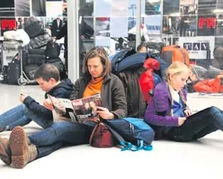 Havalimanı otele döndü!