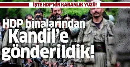 İşte HDP'nin hain terör örgütü PKK ile iş birliği: "HDP binalarından dağa gönderildik"
