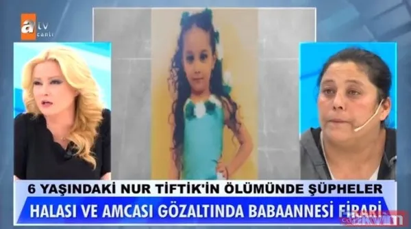 Müge Anlı dramı ortaya çıkarmıştı! 6 yaşındaki Elif Nur Tiftik'in ölümünde kan donduran detaylar! Firari babaanne yakalandı - 1