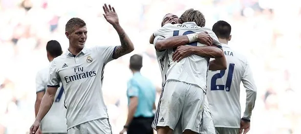 İspanya'da Real Madrid farklı kazandı