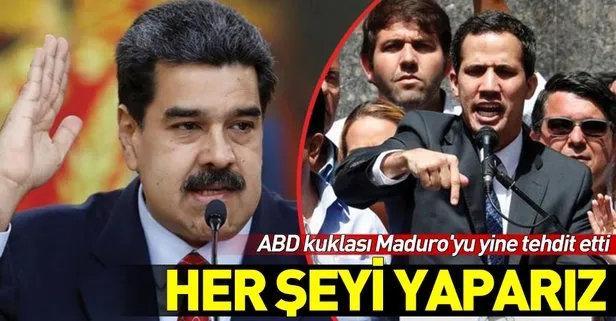 ABD kuklası Juan Guaido, Maduro’yu yine tehdit etti