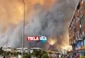 Çanakkale'deki orman yangını yerleşim alanlarına yaklaştı!