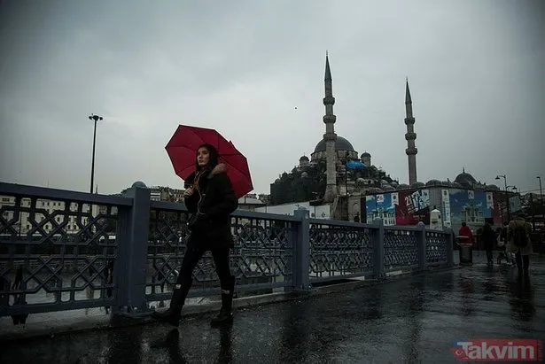 Meteoroloji’den kuvvetli yağış uyarısı! İstanbul’da bugün hava nasıl olacak? 20 Ocak 2019 hava durumu