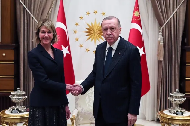 Son dakika: Başkan Erdoğan ABD'nin BM Daimi Temsilcisi Kelly Craft kabul etti