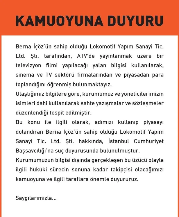 atvden-berna-icoz-ve-lokomotif-yapim-aciklamasi-suc-duyurusunda-bulunulmustur-1633019802933.jpg ATV'den 'Berna İçöz ve Lokomotif Yapım' açıklaması: Suç duyurusunda bulunulmuştur-2