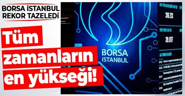 Borsa İstanbul BIST 100 endeksi 1.483,16 puanla rekor seviyeyi gördü: Tüm zamanların en yüksek kapanışı