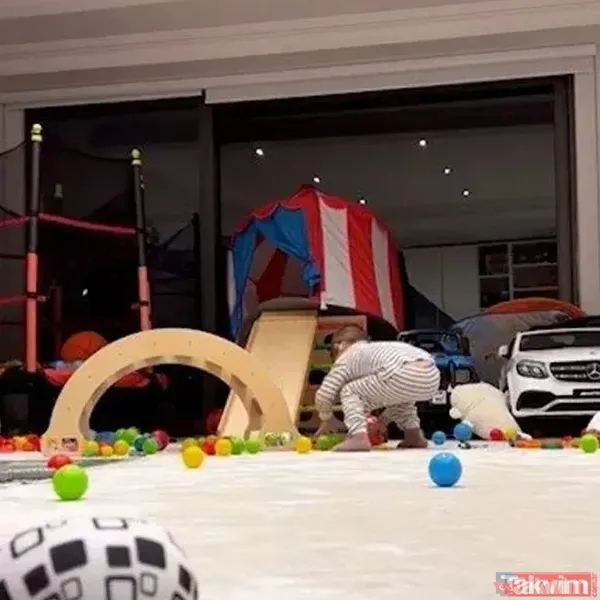 Kuruluş Osman’ın yıldızı Burak Özçivit’in 4 katlı evine bakın! İşte Fahriye Evcen’le bahçeli ve havuzlu aşk yuvaları... - 10