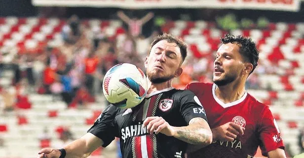 Antalyaspor ve Gaziantepspor 0-0 beraberlik!