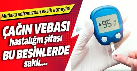 Diyabetin şifası yeşillikte! Bu besinler diyabeti iyileştiriyor...