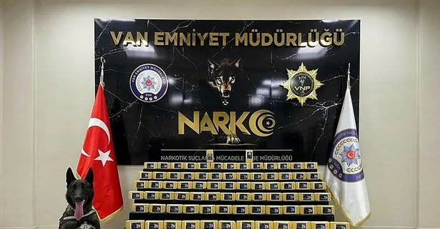 Van’da 67 kilo 187 gram uyuşturucu ele geçirildi