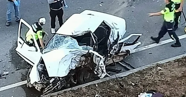 Sakarya’da ters yön faciası: 1 ölü 3 yaralı