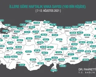 Bakan Koca paylaştı! İşte il il koronavirüs vaka sayıları