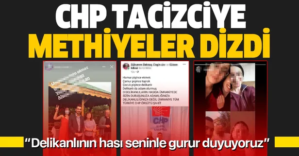 Tacizci gençlik kolları eski başkanına CHP'lilerden destek paylaşımları! Sapığa methiyeler dizdiler