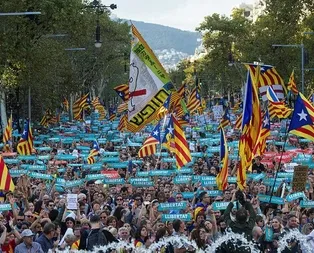 Katalonya bağımsızlığını ilan etti