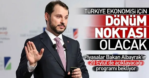 Türkiye ekonomisi için dönüm noktası olacak! Bakan Albayrak Orta Vadeli Program’ı 20 Eylül’de açıklayacak