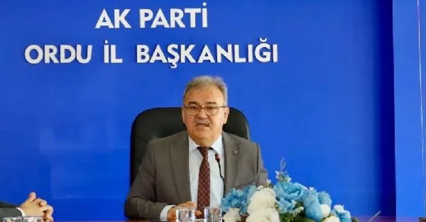 AK Parti Ordu İl Başkanı görevden alındı
