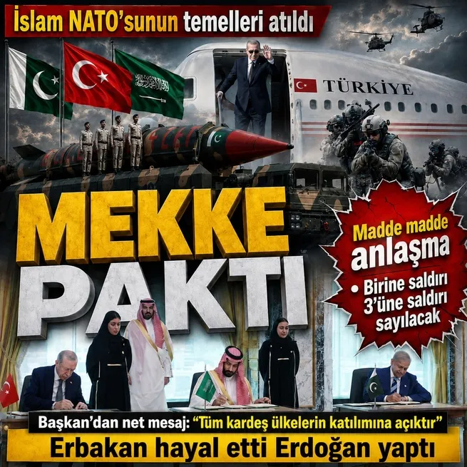 Başkan Erdoğan Mekke Paktını imzaladı! Türkiye, Suudi Arabistan ve Pakistandan stratejik güvenlik adımı: Anlaşmanın tüm detayları