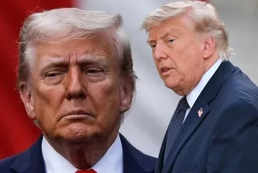 Trump'ın altın sarısı saçları koyulaştı